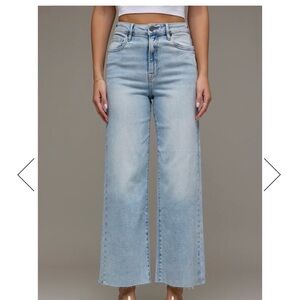 Hidden Light Blue Wide-Leg Jeans